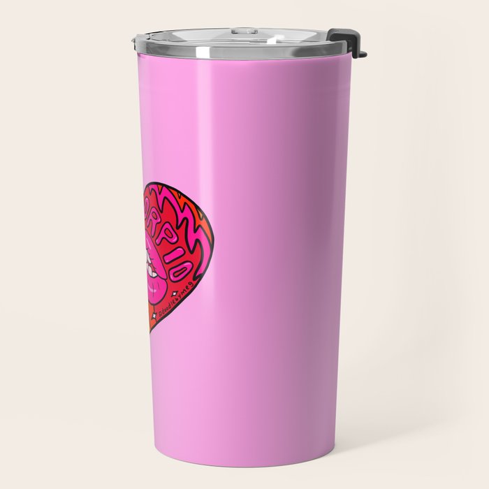 Scorpio Valentine Travel Mug Gallery Image 2