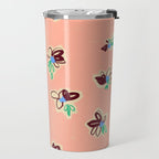 EASY ELEGANCE floral pattern Travel Mug Gallery Image 2