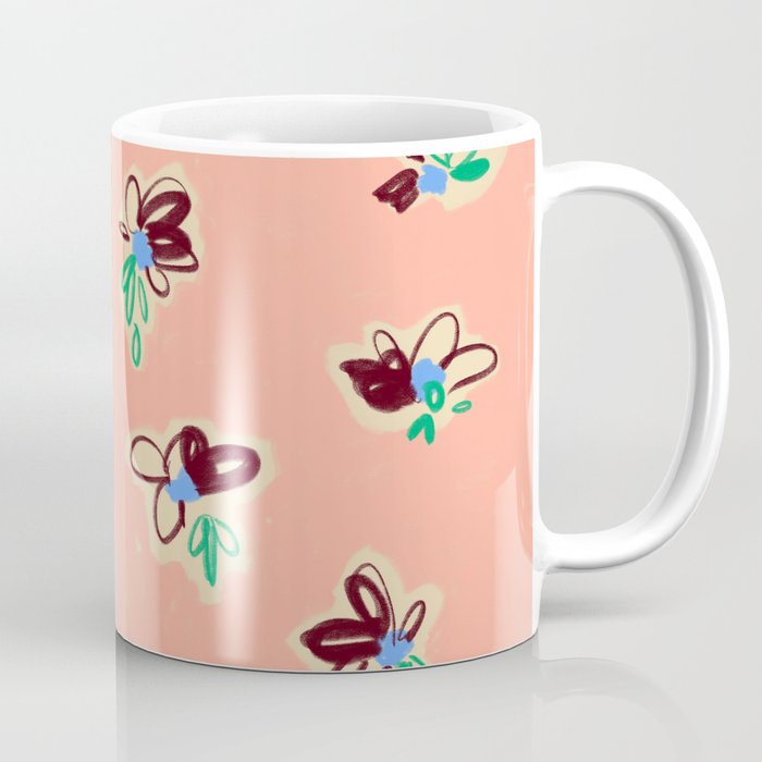 EASY ELEGANCE floral pattern Coffee Mug Gallery Image 1