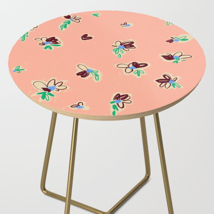 EASY ELEGANCE floral pattern Side Table Gallery Image 2