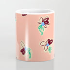 EASY ELEGANCE floral pattern Coffee Mug Gallery Image 4