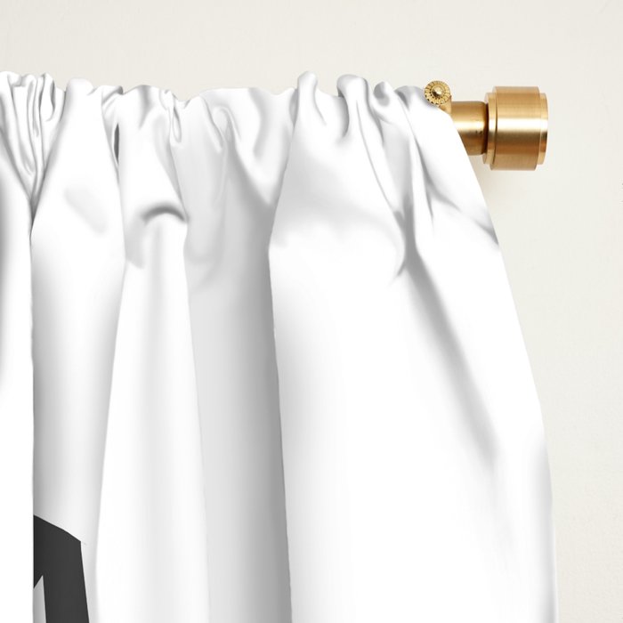 Zen Snow Bunny Window Curtain Gallery Image 2