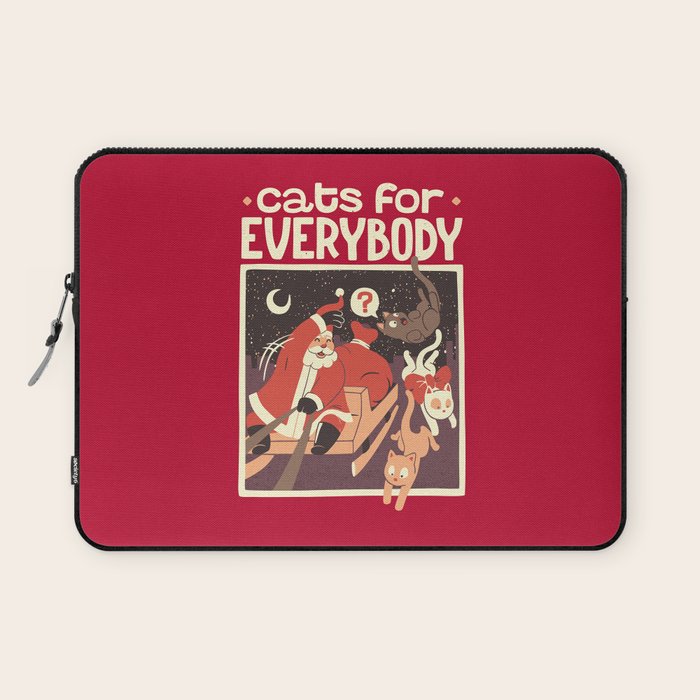Cats for Everybody Laptop Sleeve Gallery Image 1