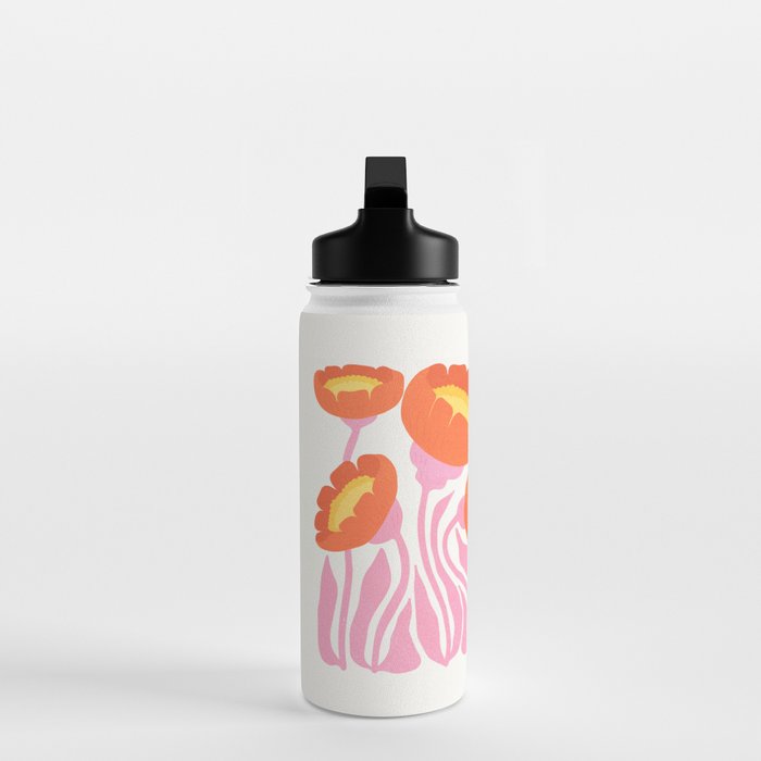 Coral Cosmos: Les Fleurs | Flower Market 05 | Spring Summer 23 Water Bottle Gallery Image 3
