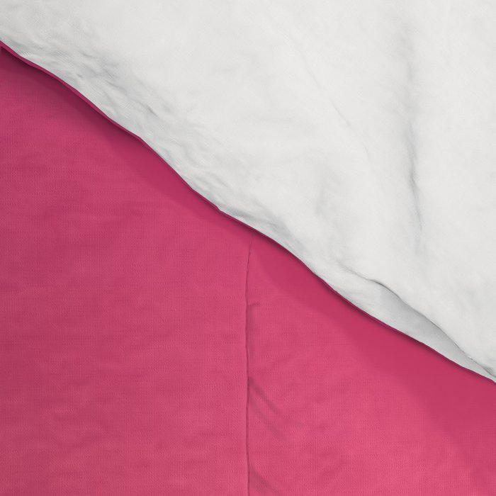 Gradient Fade Hot Pink to Orange Ombré Comforter Gallery Image 4