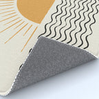 Sunrise Ocean -  Mid Century Modern Style Rug Gallery Image 4