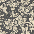 Club Surfing Longboard Logo and Hibiscus Hawaiian Print  Coffee Mug Gallery Image 2