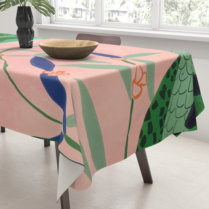 Jungle Crocodile Tablecloth Gallery Image 3