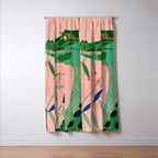 Jungle Crocodile Window Curtain Gallery Image 3