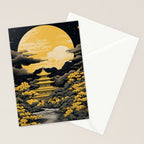 Golden Pagoda Stationery Card Gallery Image 2
