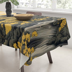 Golden Pagoda Tablecloth Gallery Image 3