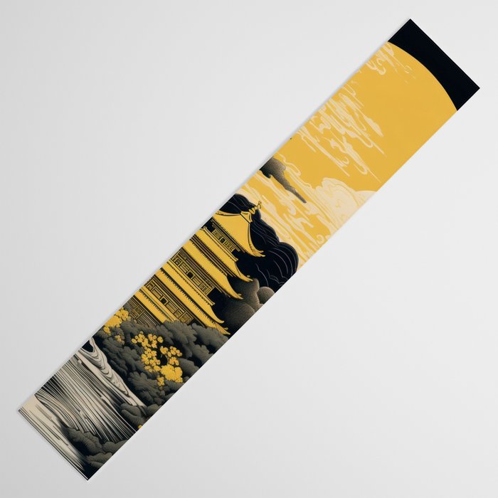 Golden Pagoda Table Runner Gallery Image 3