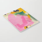 floral color study abstract art Notebook Gallery Image 3