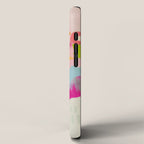 floral color study abstract art iPhone Case Gallery Image 2