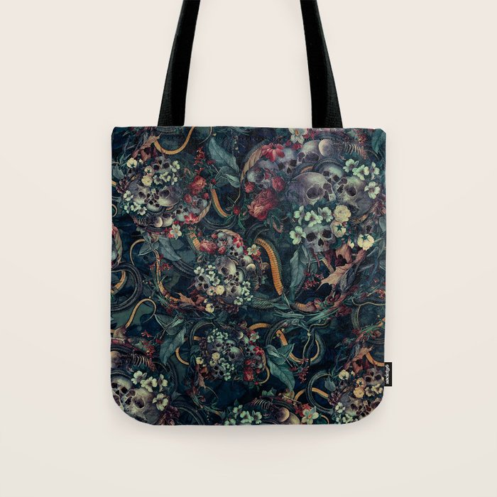 Skulls and Snakes Tote Bag Gallery Image 1