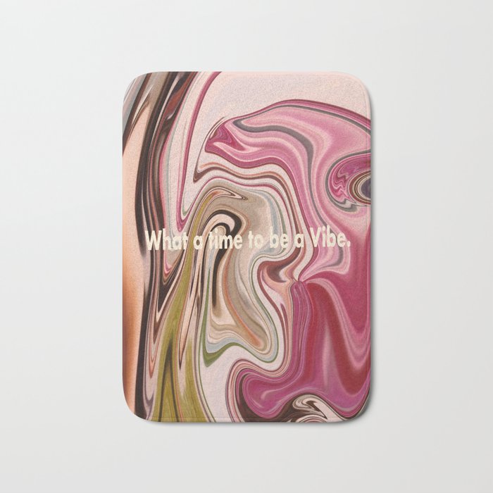 Groovy Vibes Only Bath Mat Gallery Image 1