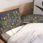 Overgrown flowers Pillow Sham Gallery Image 2