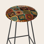 Oriental granny squares Stool Gallery Image 2