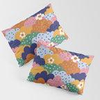 Floral cloudy pattern Pillow Sham Gallery Image 3