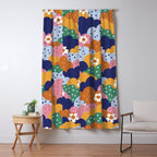 Floral cloudy pattern Window Curtain Gallery Image 5