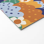 Floral cloudy pattern Welcome Mat Gallery Image 2