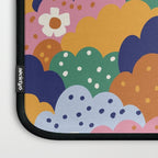 Floral cloudy pattern Laptop Sleeve Gallery Image 3