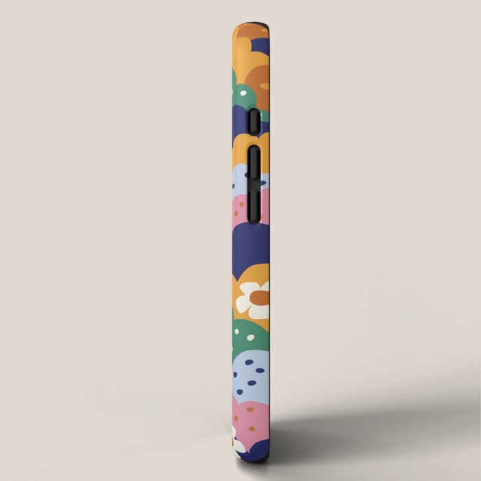 Floral cloudy pattern iPhone Case Gallery Image 2