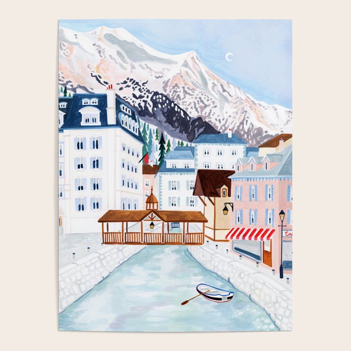 Mont Blanc, France Poster Gallery Image 4