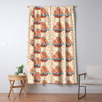 Garlic knot pythons Window Curtain Gallery Image 5