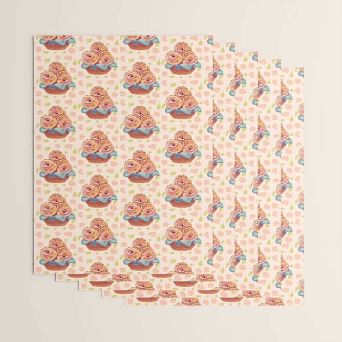 Garlic knot pythons Wrapping Paper Gallery Image 3