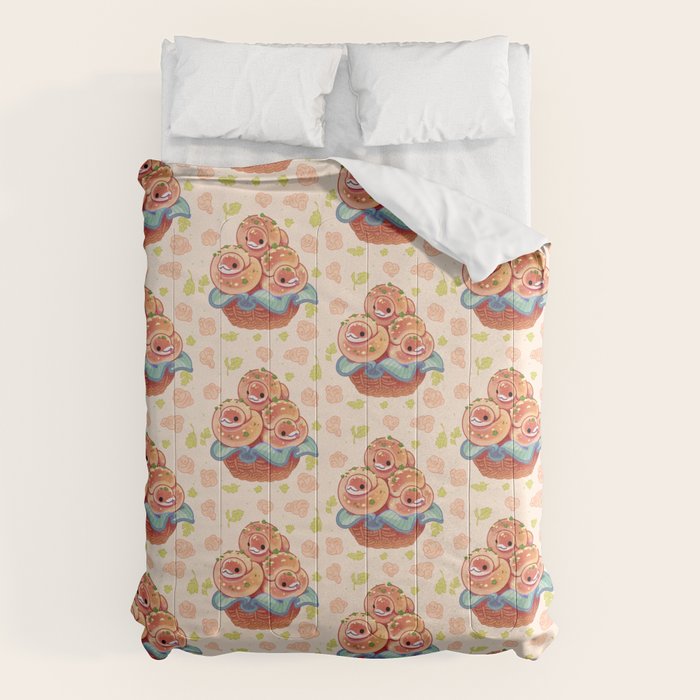 Garlic knot pythons Comforter Gallery Image 6
