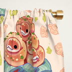 Garlic knot pythons Window Curtain Gallery Image 2