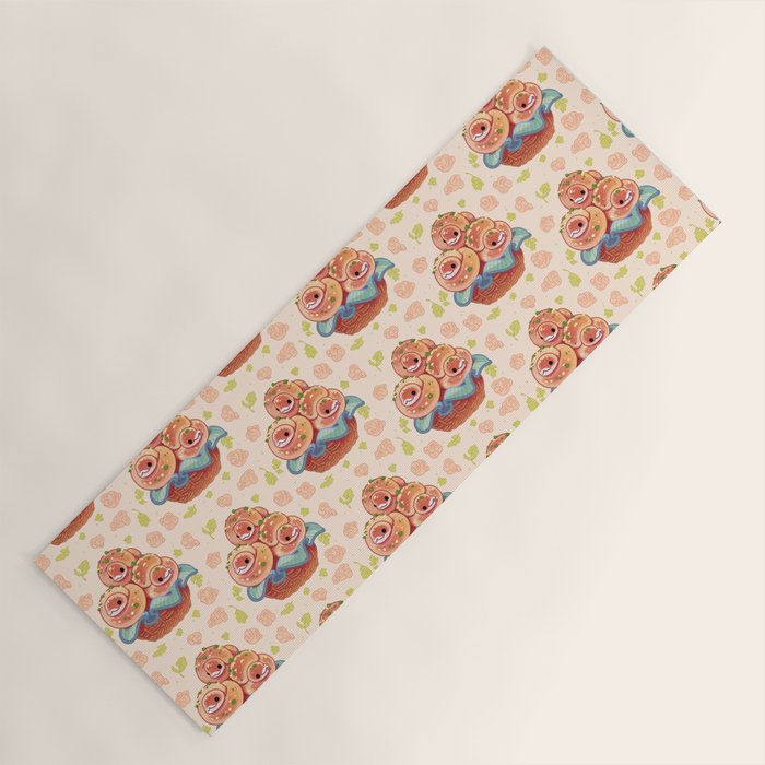 Garlic knot pythons Yoga Mat Gallery Image 1