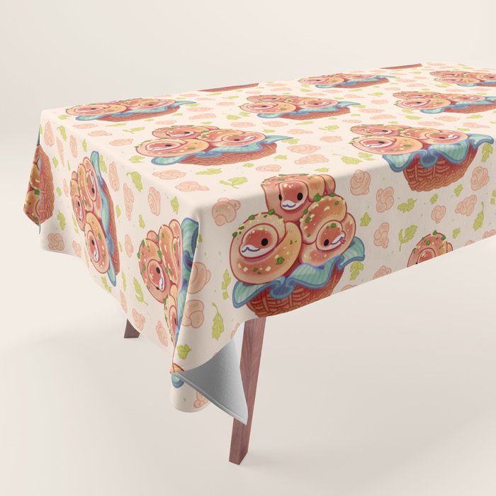 Garlic knot pythons Tablecloth Gallery Image 1