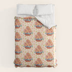 Garlic knot pythons Duvet Cover Gallery Image 6