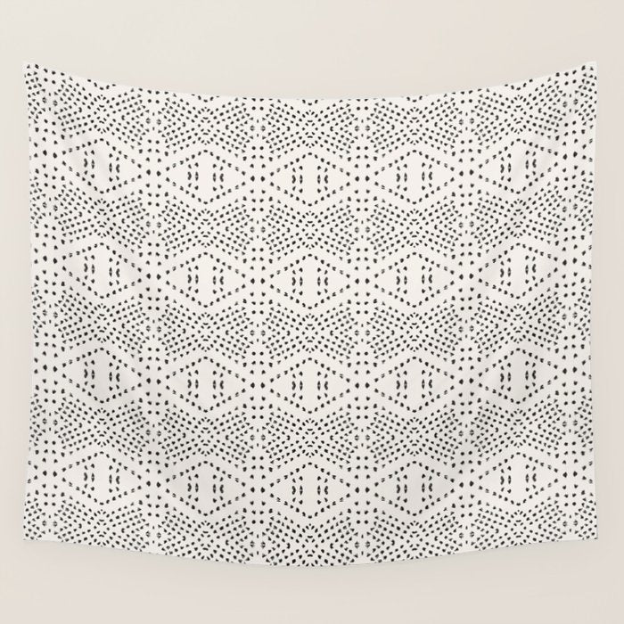 BOHO TILE Wall Tapestry Gallery Image 4