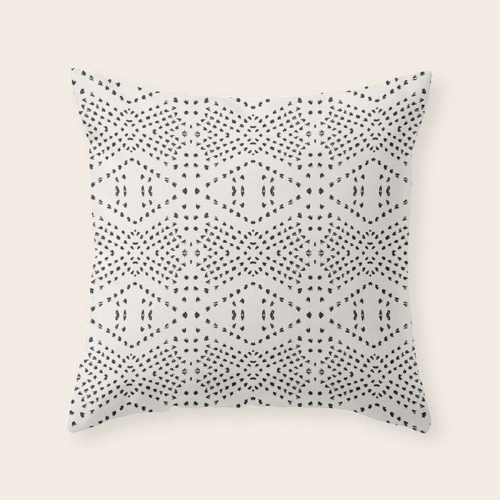 BOHO TILE Throw Pillow Gallery Image 6