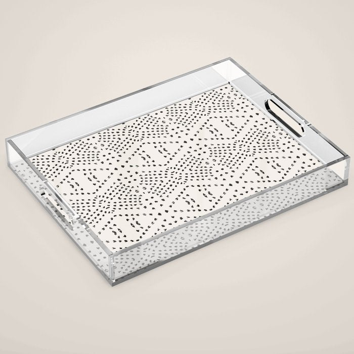 BOHO TILE Acrylic Tray Gallery Image 1