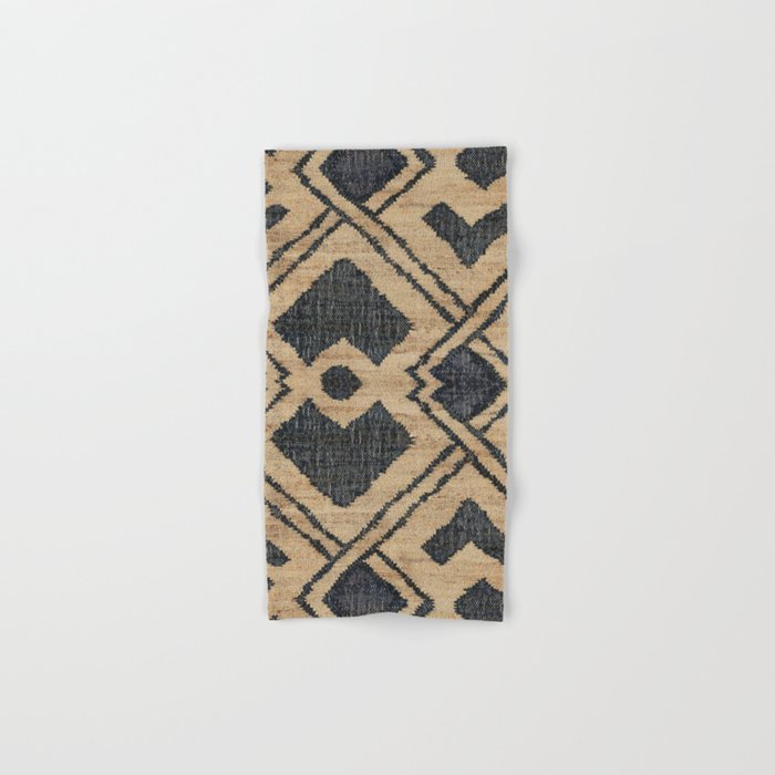 Traditional Moroccan Rug Design Bath Towel Gallery Image 1