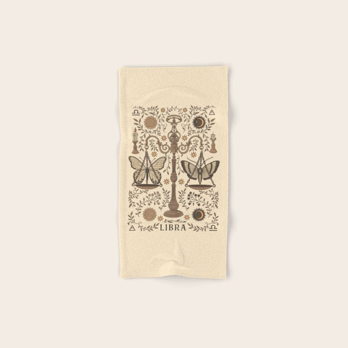Libra, The Scales Bath Towel Gallery Image 1