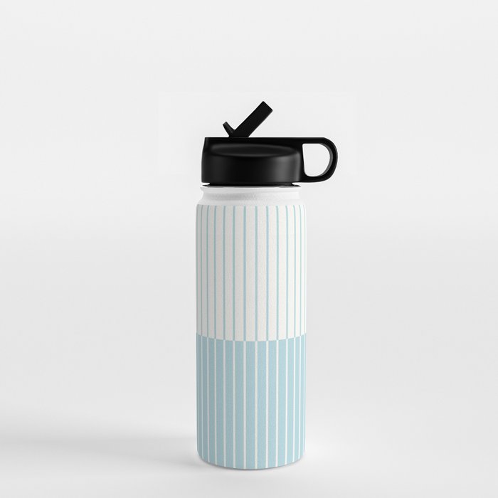 Color Block Lines XXIII Water Bottle Gallery Image 1