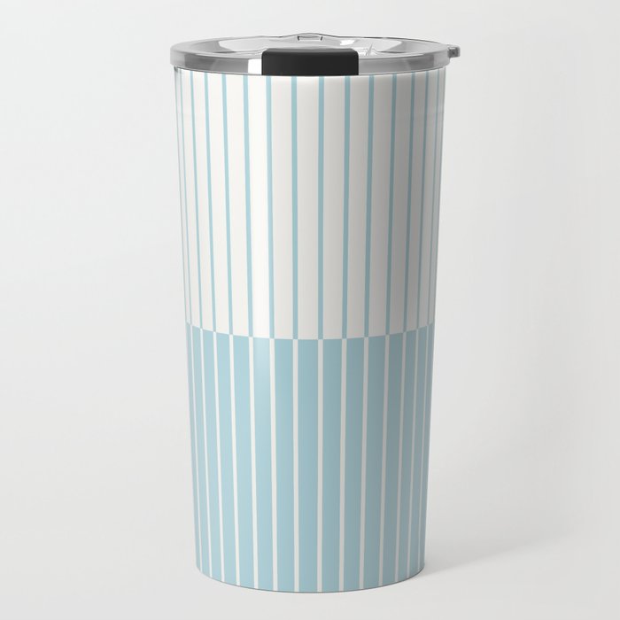 Color Block Lines XXIII Travel Mug Gallery Image 1