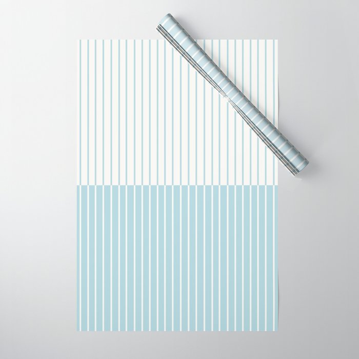 Color Block Lines XXIII Wrapping Paper Gallery Image 1