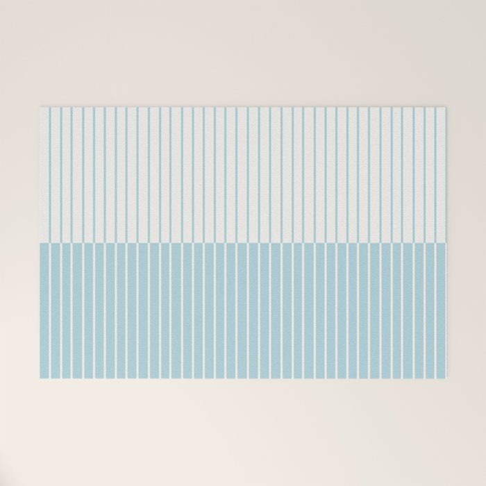 Color Block Lines XXIII Welcome Mat Gallery Image 1