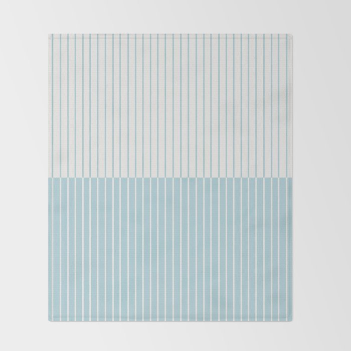 Color Block Lines XXIII Throw Blanket Gallery Image 2