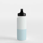 Color Block Lines XXIII Water Bottle Gallery Image 3
