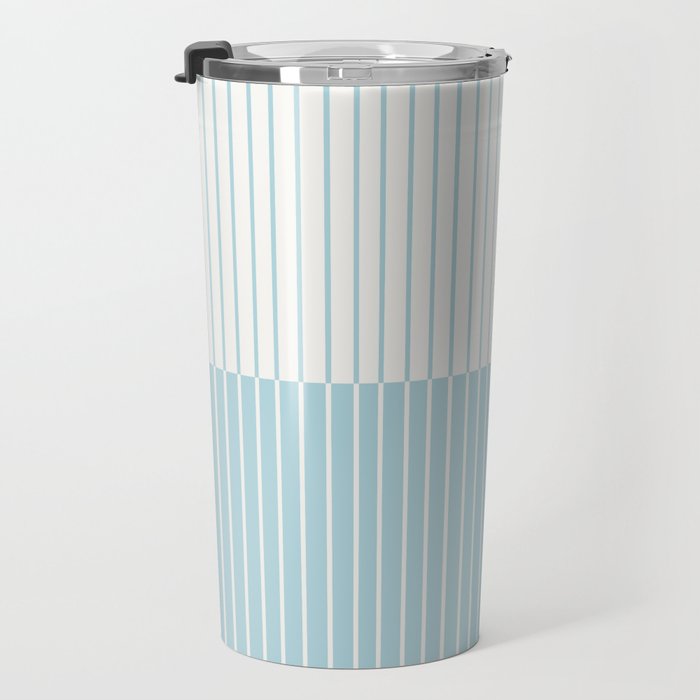 Color Block Lines XXIII Travel Mug Gallery Image 3