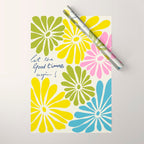 Let The Good Times Begin Wrapping Paper Gallery Image 1