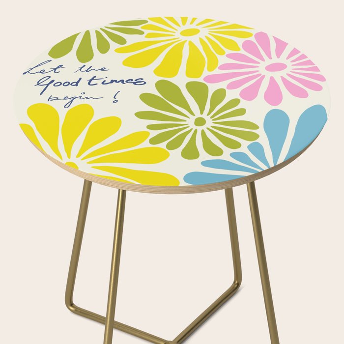 Let The Good Times Begin Side Table Gallery Image 2