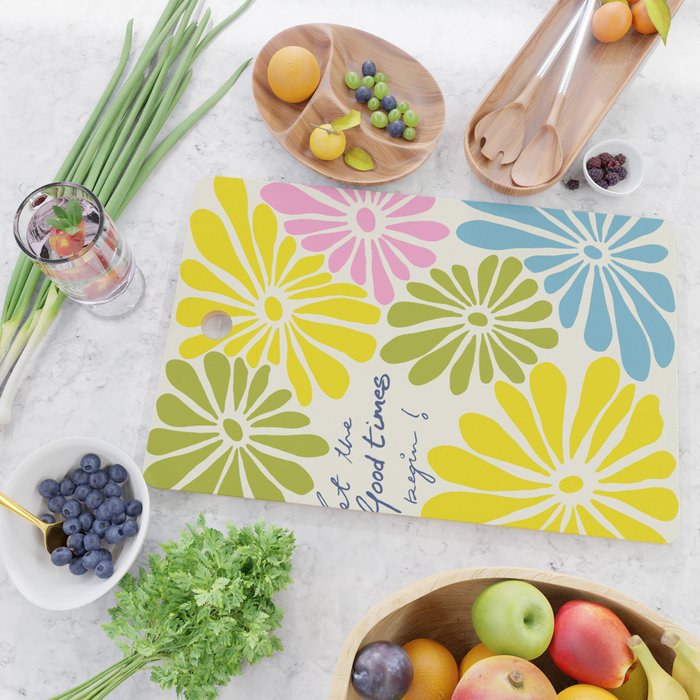 Let The Good Times Begin Cutting Board Gallery Image 2